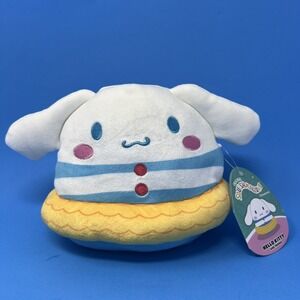 Squishmallows KellyToy Sanrio Cinnamoroll Swimsuit Pool 6.5in. Plush Stuffed Toy